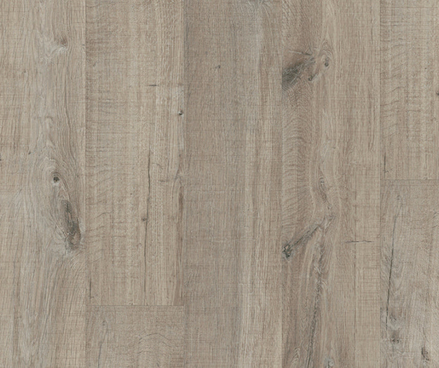 Quick-Step Pulse Hybrid Cotton Oak Grey With Saw Cuts