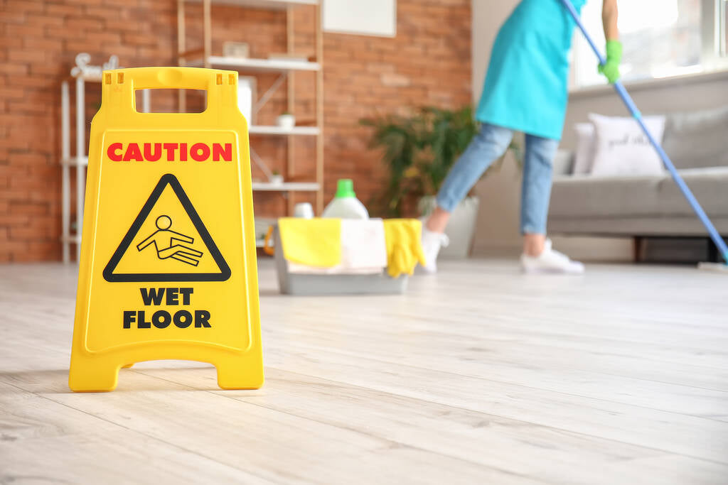 wet floor