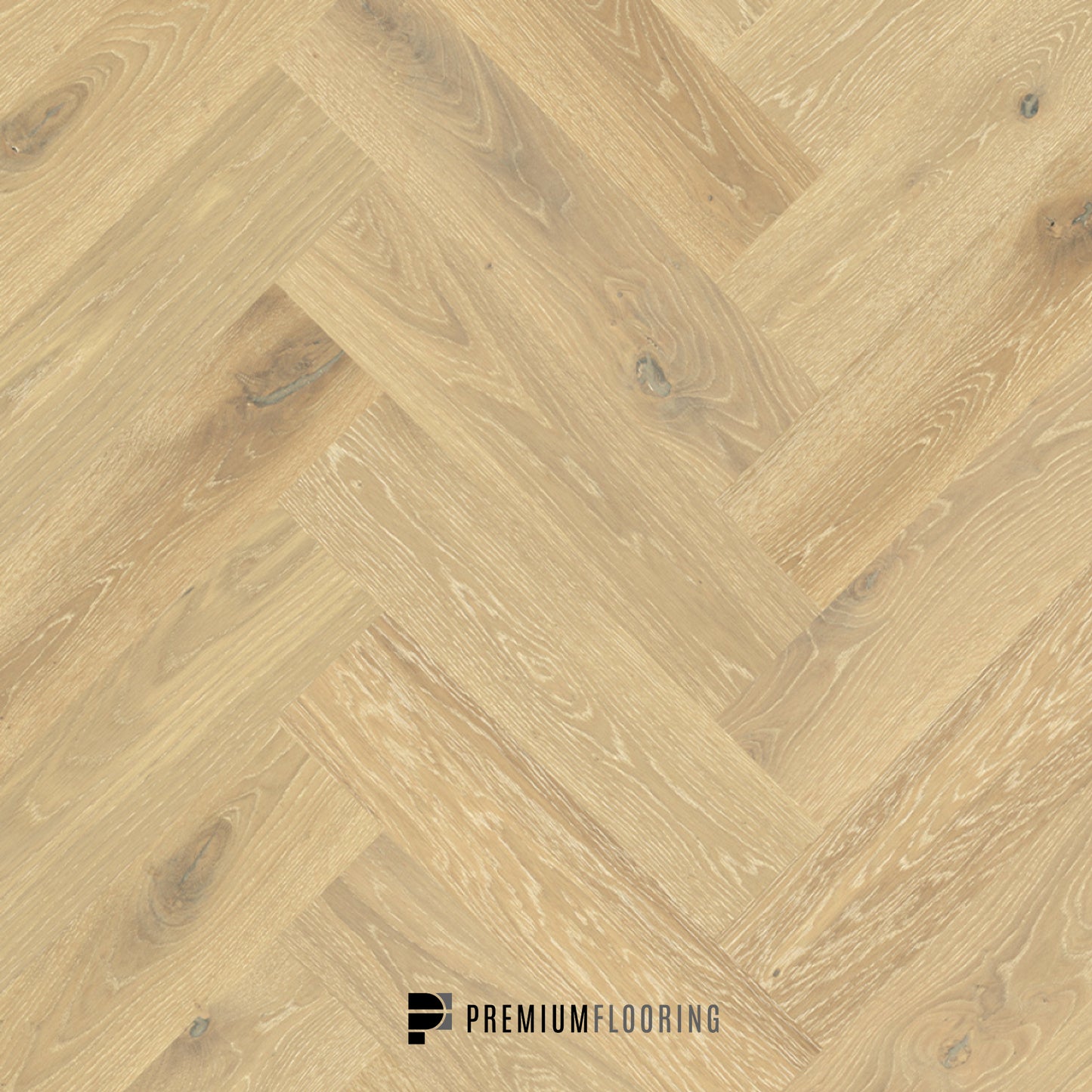 Nature's Oak Herringbone Blanc Herringbone Timber Flooring