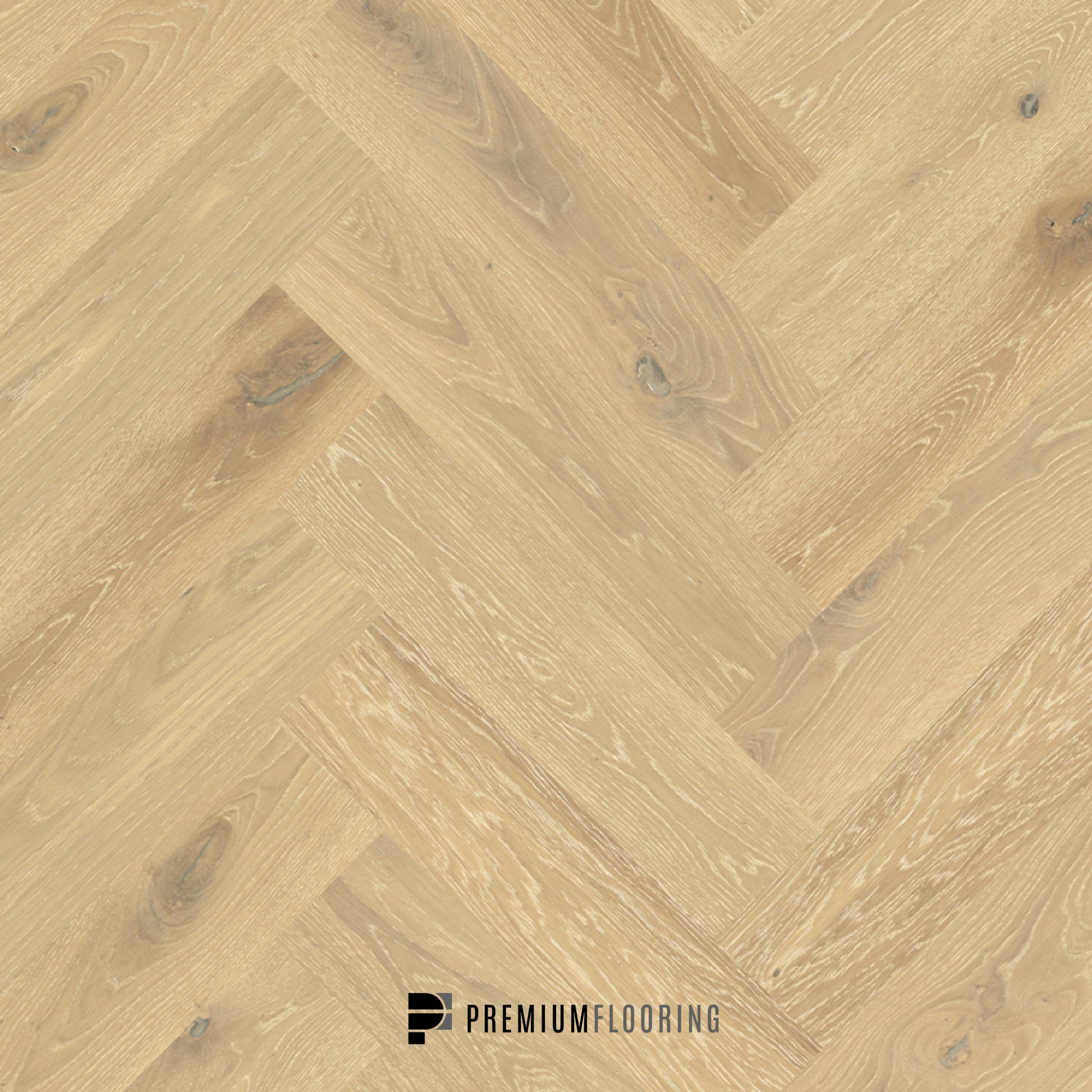 Nature's Oak Herringbone Blanc Herringbone Timber Flooring