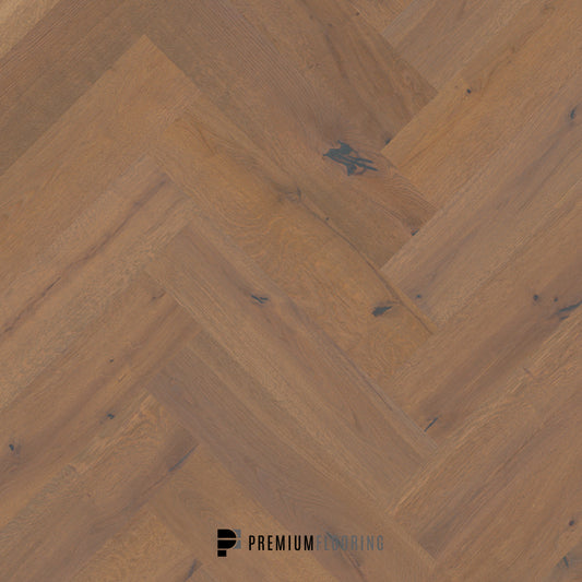 Nature's Oak Herringbone Denali Herringbone Timber Flooring